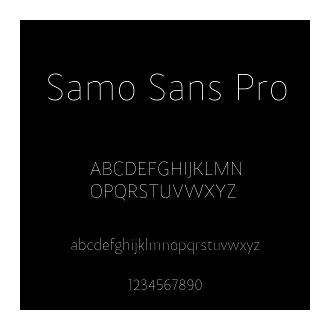 Samo Sans Pro
