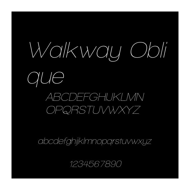 Walkway Oblique