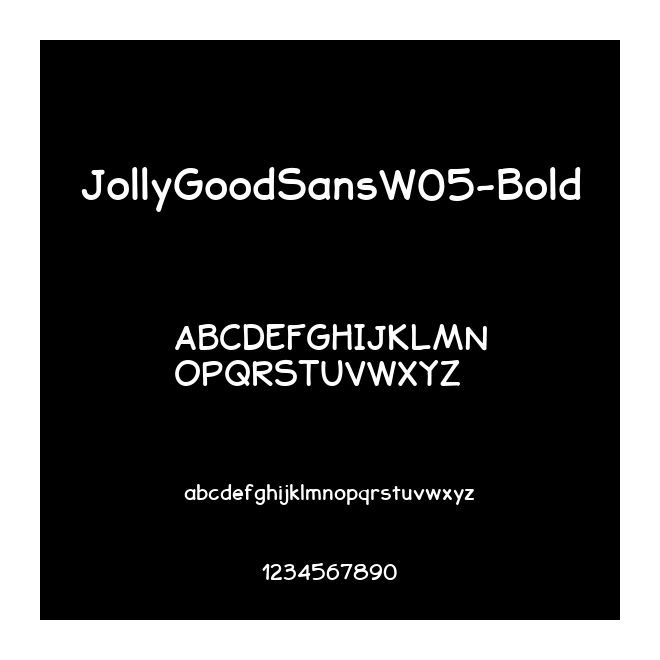 JollyGoodSansW05-Bold