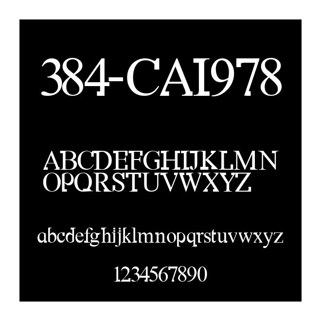 384-CAI978