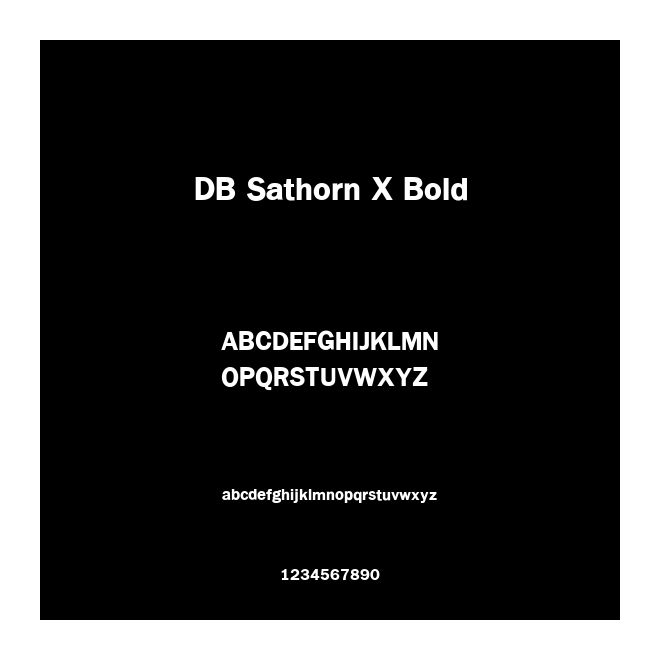 DB Sathorn X Bold