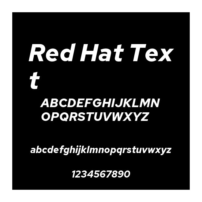 Red Hat Text