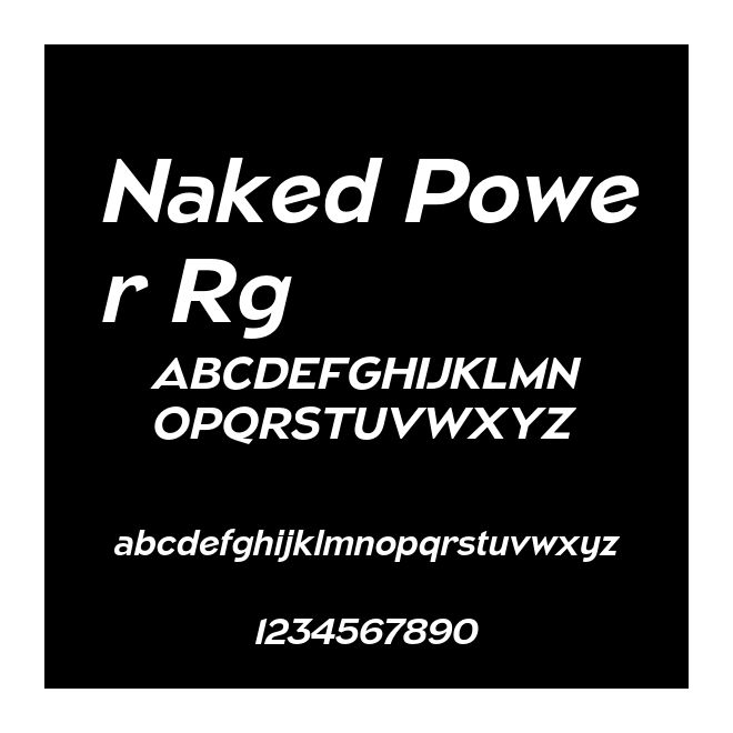 Naked Power Rg