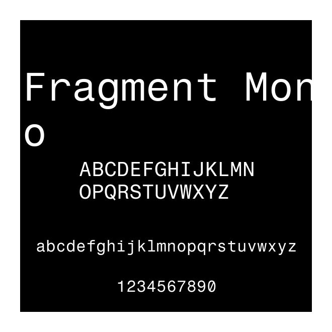 Fragment Mono