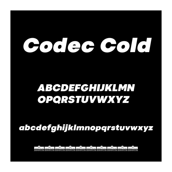 Codec Cold