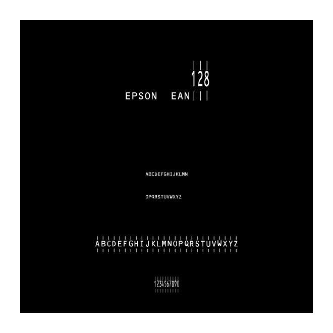 EPSON EAN128