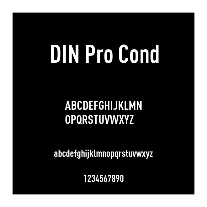 DIN Pro Cond