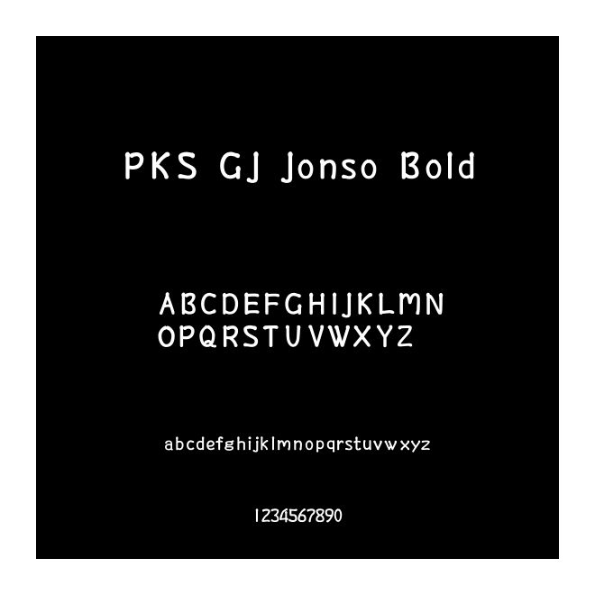 PKS GJ Jonso Bold