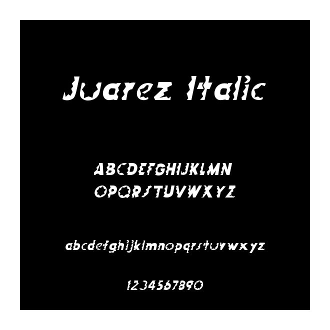 Juarez Italic