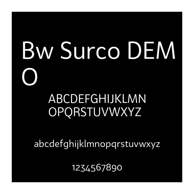 Bw Surco DEMO