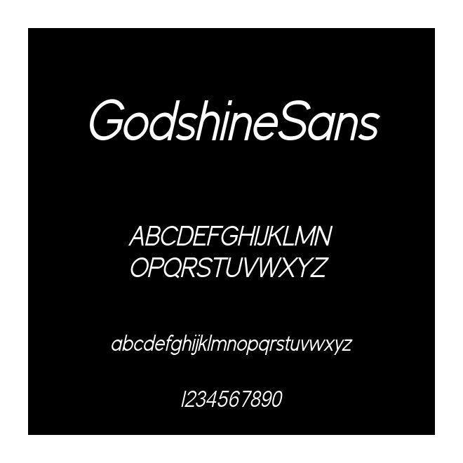 GodshineSans