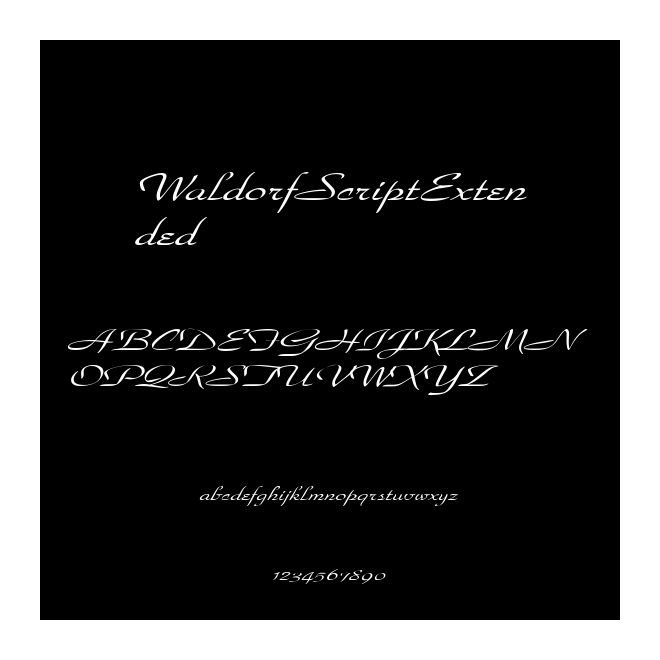 WaldorfScriptExtended