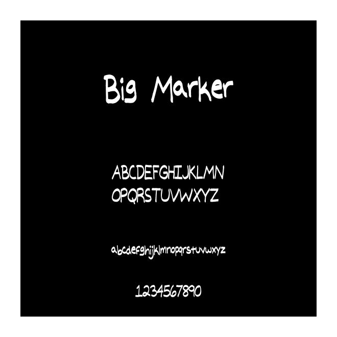Big Marker