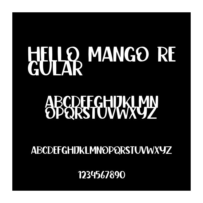 Hello Mango Regular
