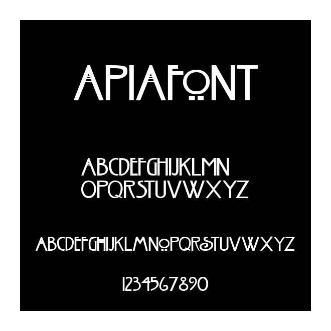 APIAfont