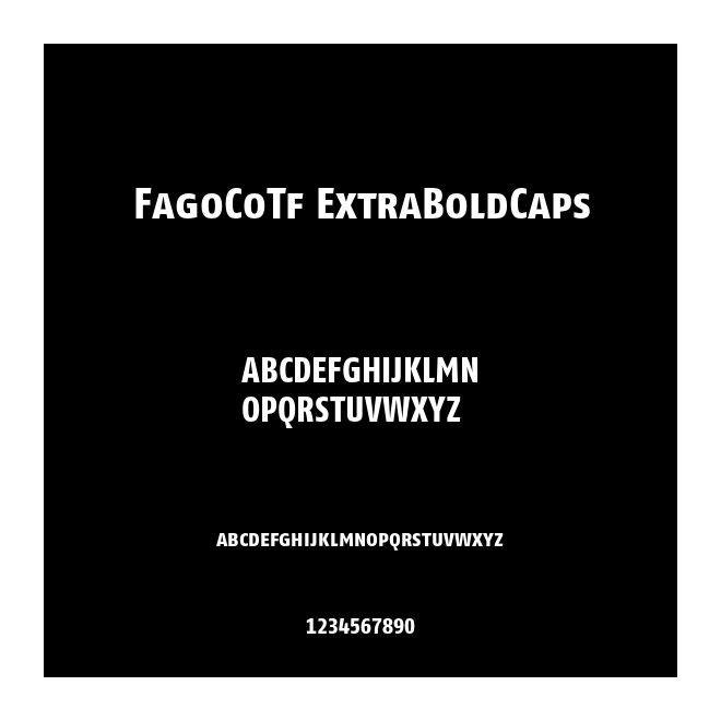FagoCoTf ExtraBoldCaps