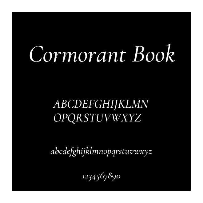 Cormorant Book