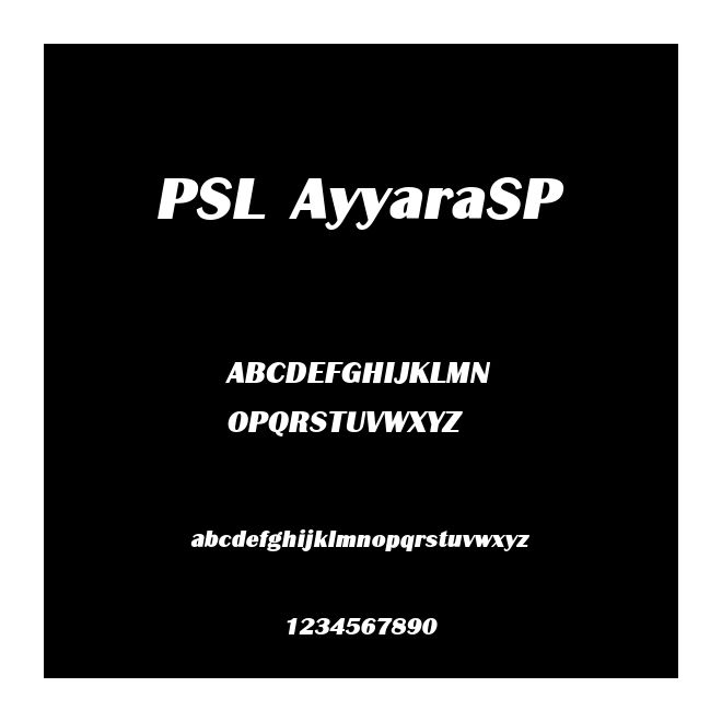 PSL AyyaraSP
