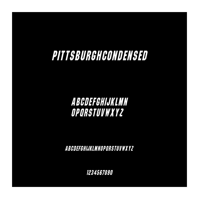 PittsburghCondensed