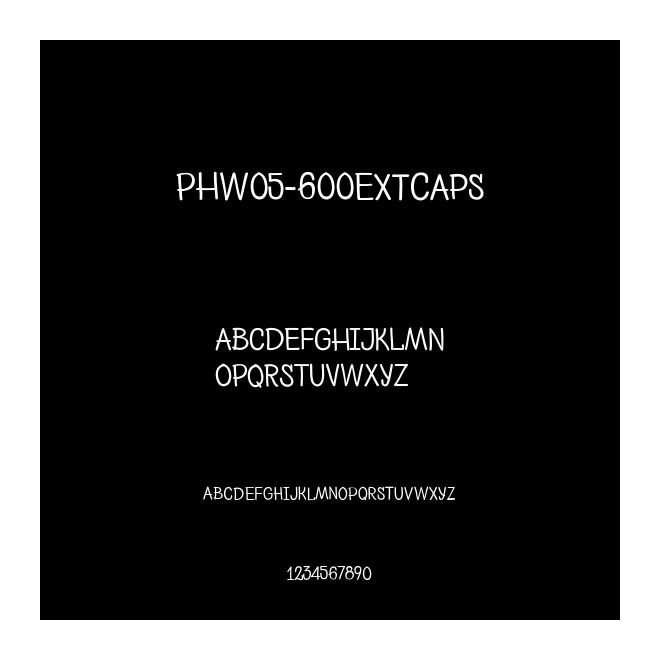 PHW05-600ExtCaps