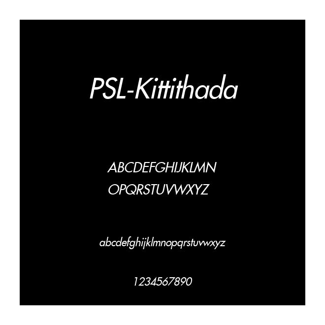 PSL-Kittithada