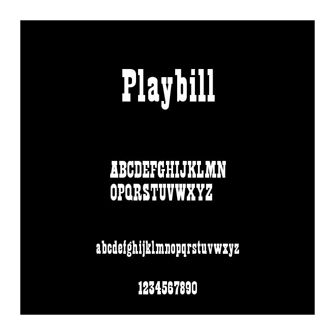 Playbill