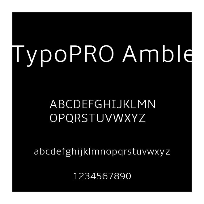 TypoPRO Amble