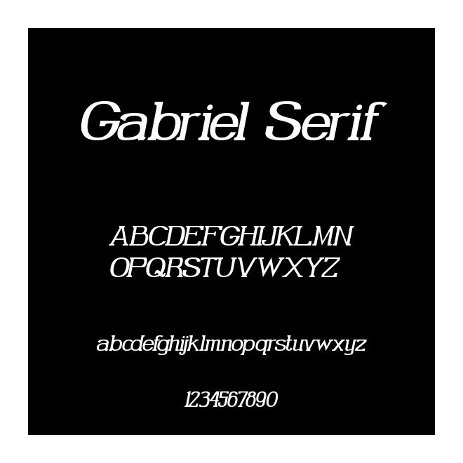 Gabriel Serif