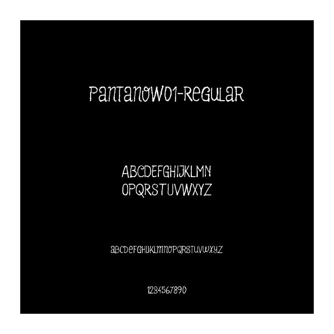 PantanoW01-Regular