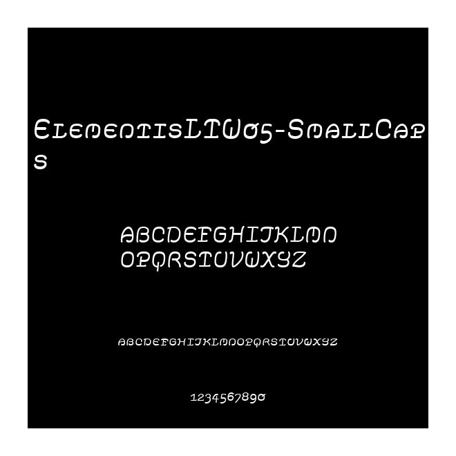 ElementisLTW05-SmallCaps