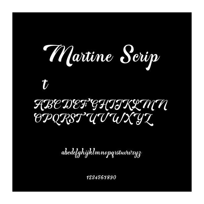 Martine Script
