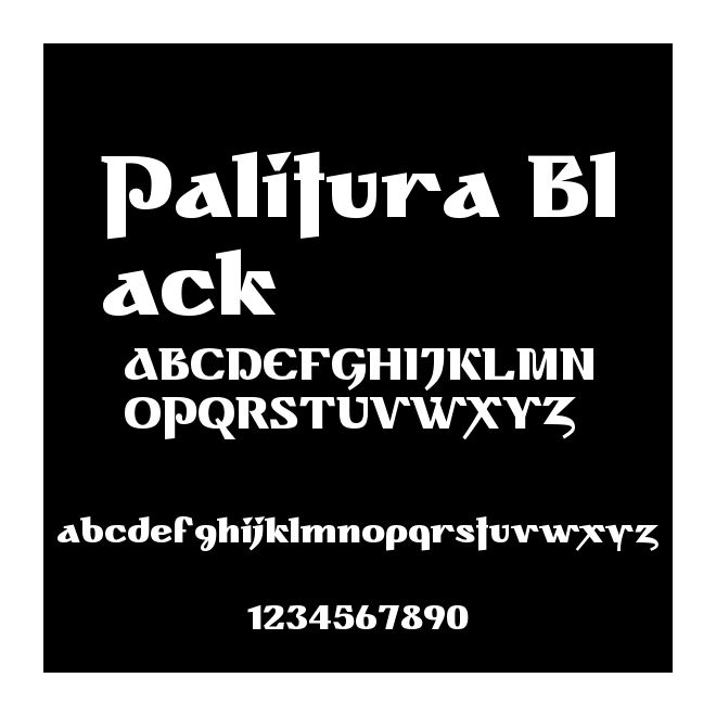 Palitura Black