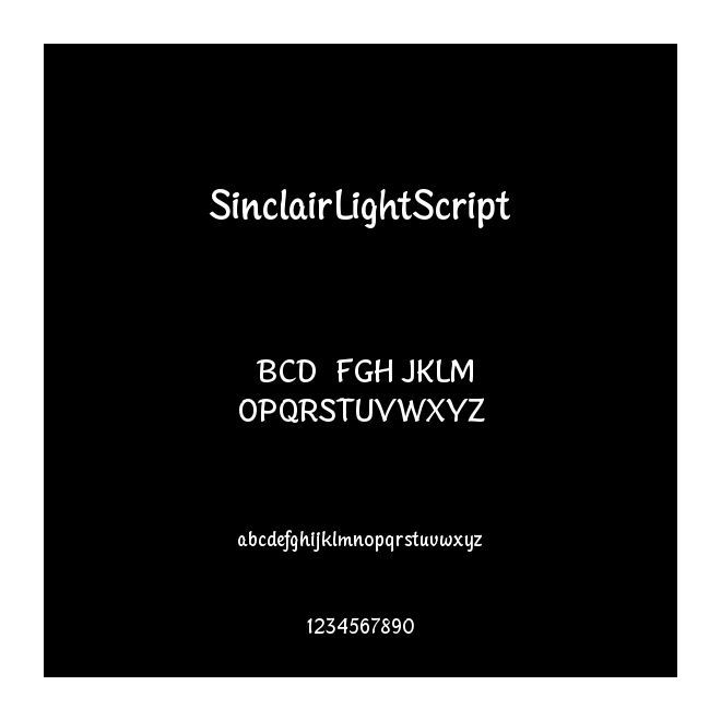 SinclairLightScript