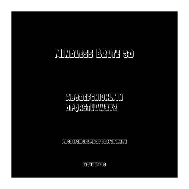 Mindless Brute 3D