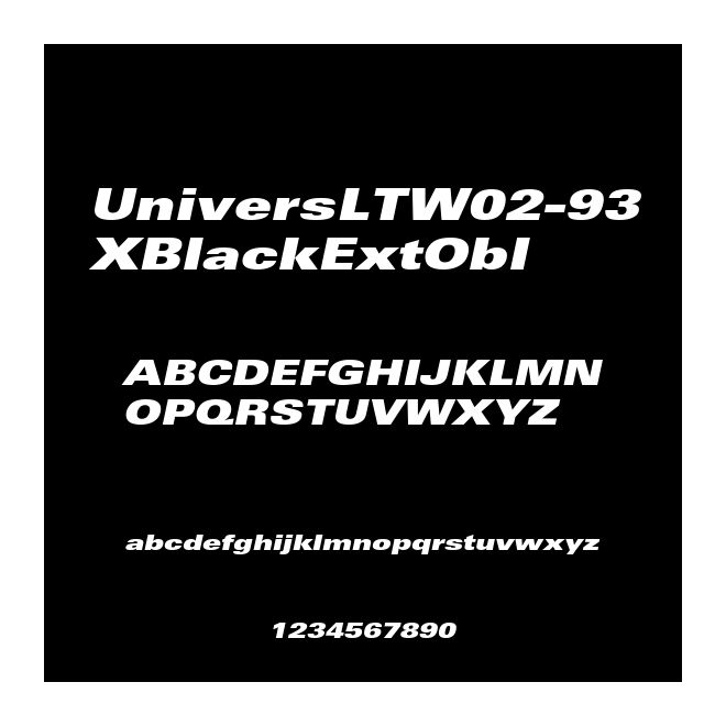 UniversLTW02-93XBlackExtObl