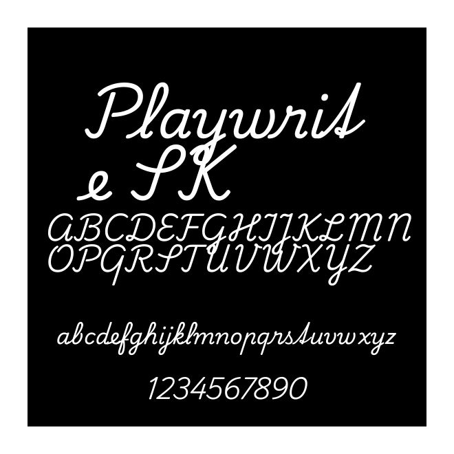 Playwrite SK