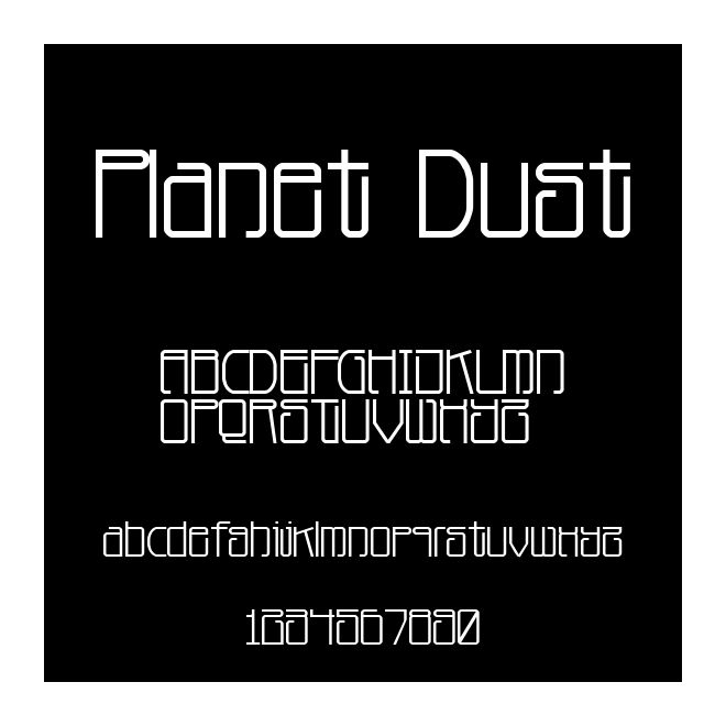 Planet Dust