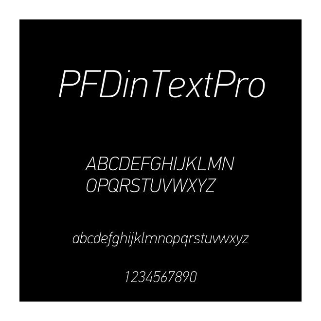 PFDinTextPro