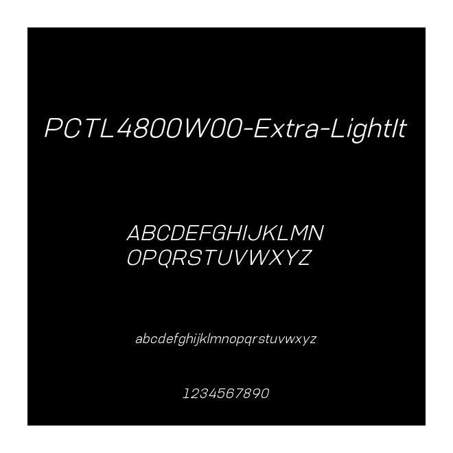 PCTL4800W00-Extra-LightIt