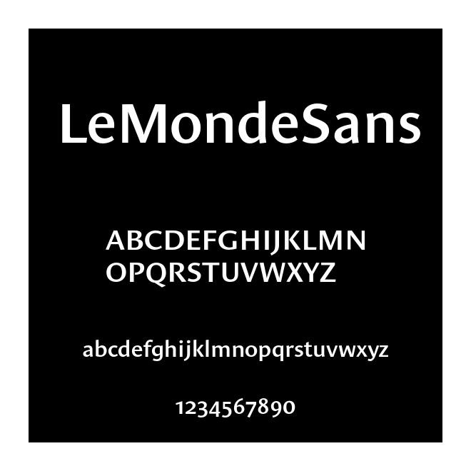 LeMondeSans