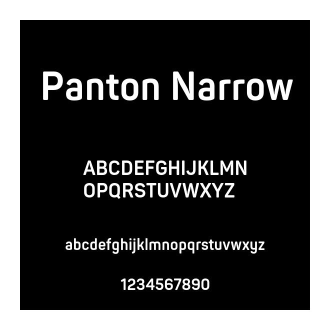 Panton Narrow