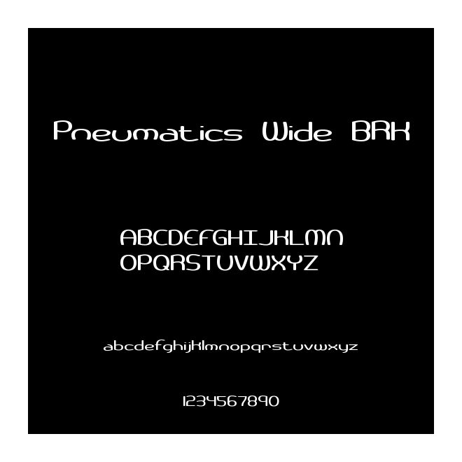 Pneumatics Wide BRK