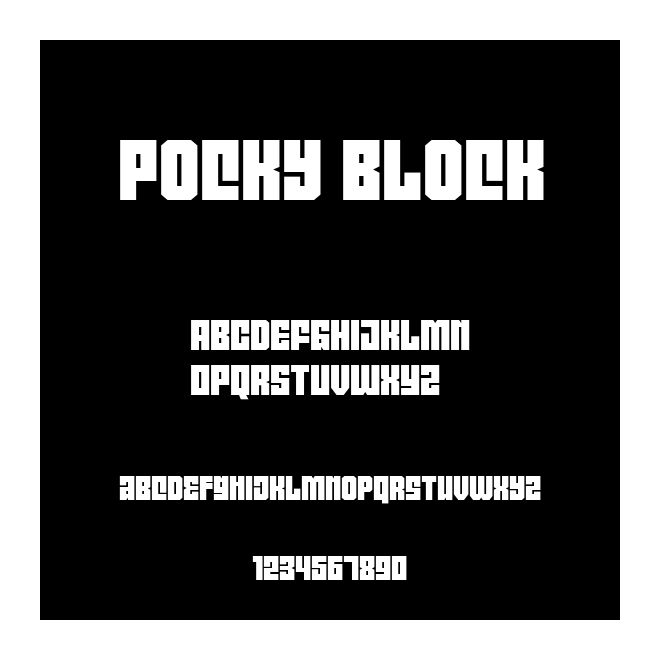Pocky Block