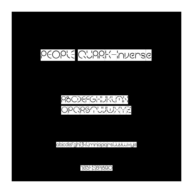 PEOPLE QUARK-Inverse