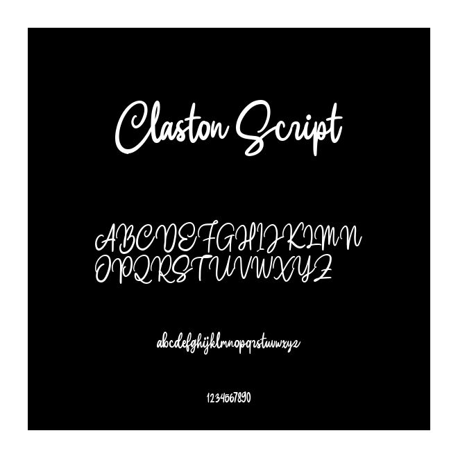 Claston Script