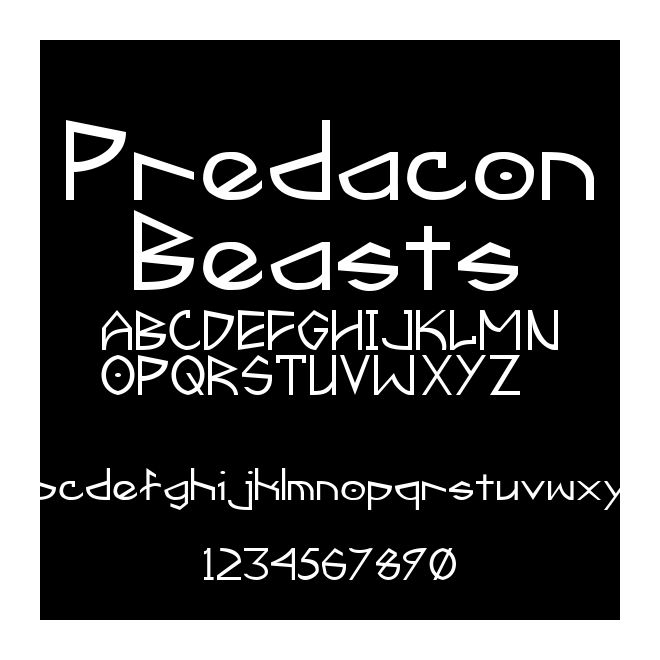 Predacon Beasts