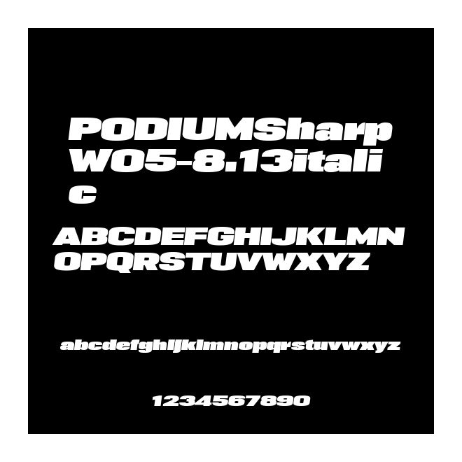 PODIUMSharpW05-8.13italic