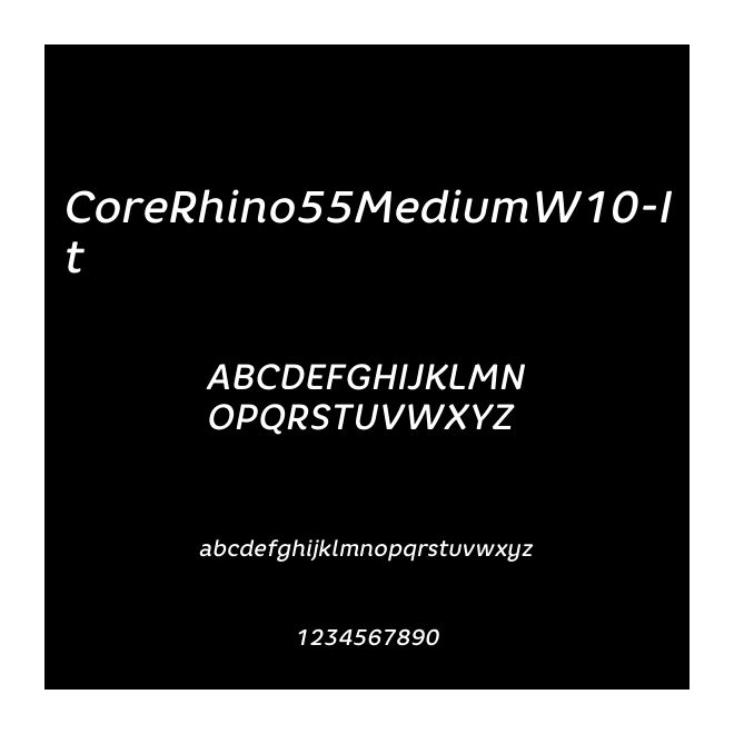 CoreRhino55MediumW10-It