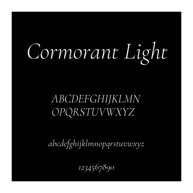 Cormorant Light