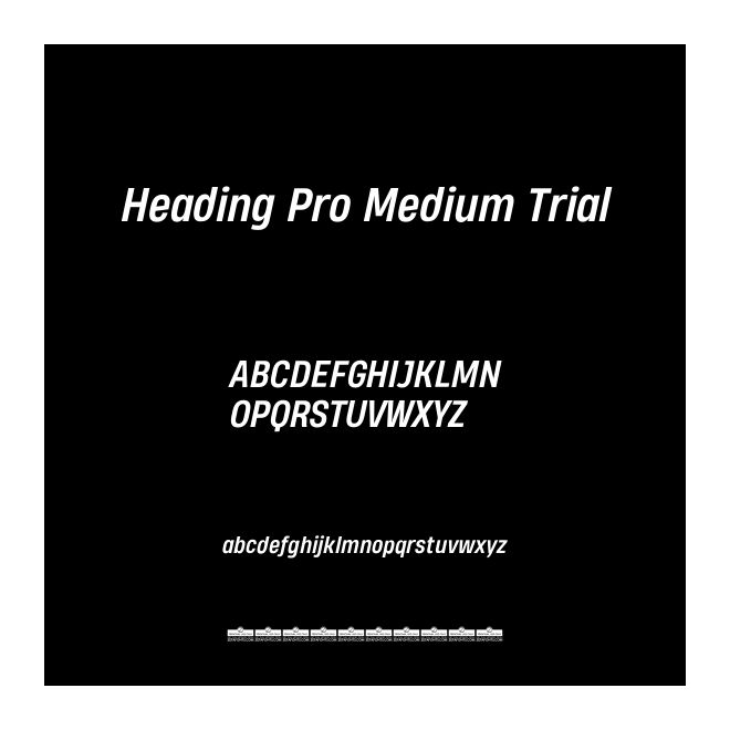 Heading Pro Medium Trial